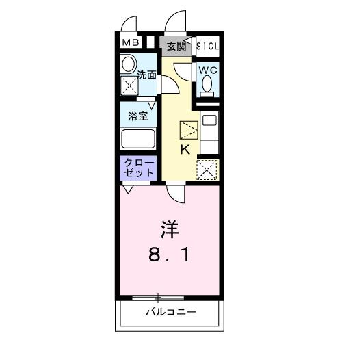 ブレーメンハウス（105） 間取り図画像