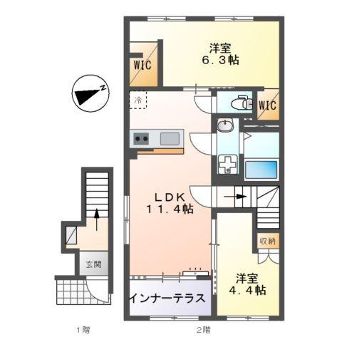  間取り図写真
