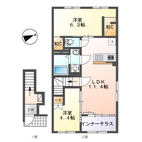  間取り図写真
