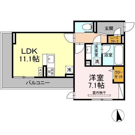 スリジエ（301） 間取り図画像
