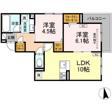 スリジエ（303） 間取り図画像