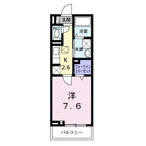 ラフレシール・ヴァン（102） 間取り図画像