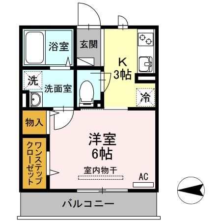 グランフィールズⅢ（203） 間取り図画像