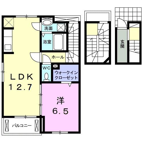 サンリット王禅（307） 間取り図画像