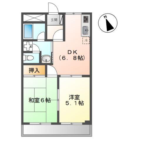 ガーデンスクエア 間取り図画像