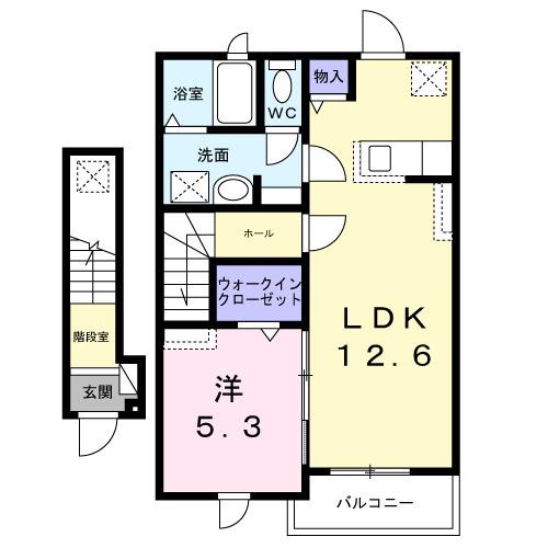 メゾン　ヒヨリ（202） 間取り図画像