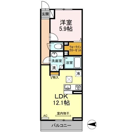 クレール.Ｋ（103） 間取り図画像