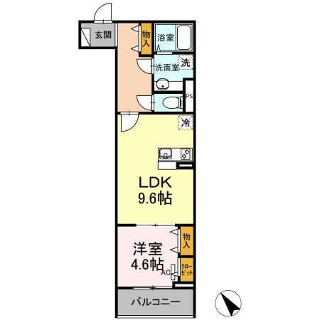 ラ・プランドール（203） 間取り図画像