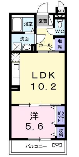 あざみ野グランカーサ　Ⅱ番館（302） 間取り図画像