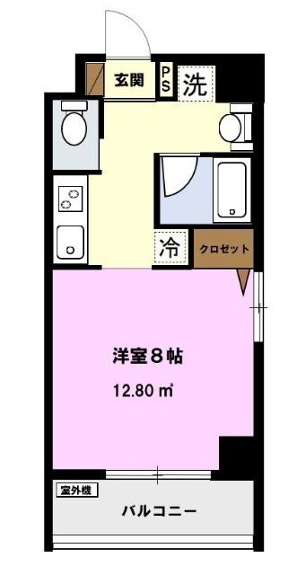 コーラル宮崎台（505） 間取り図画像