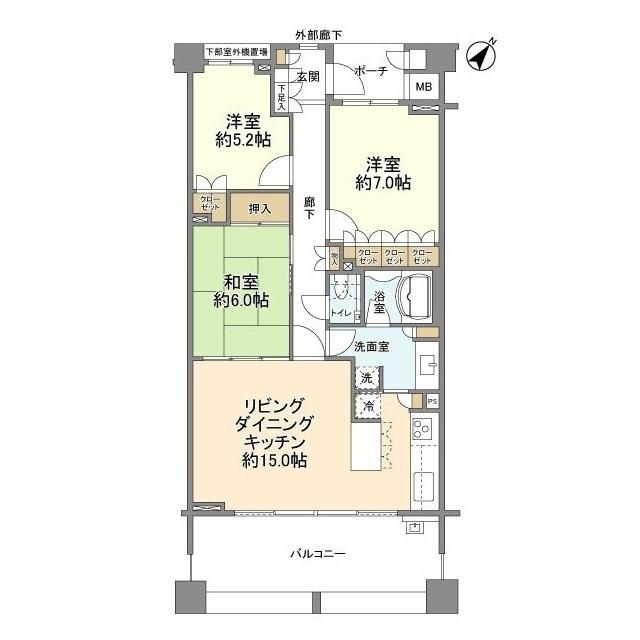  間取り図写真