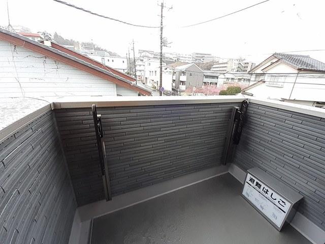 エリタージュ生田（202） バルコニー