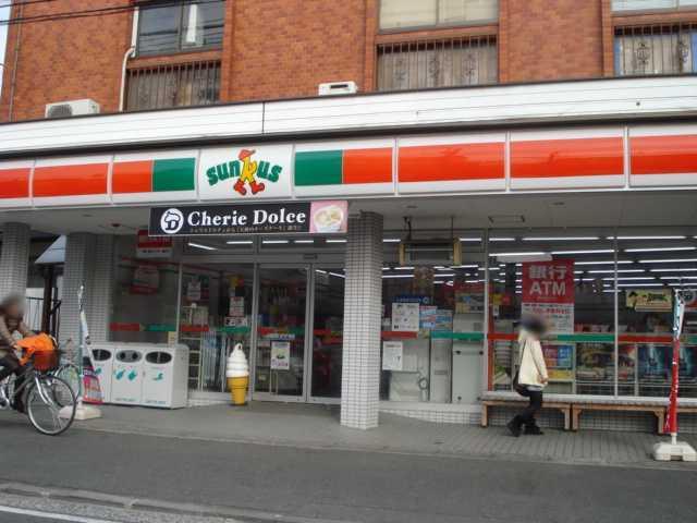 サンクス川崎多摩高校前店：1515m