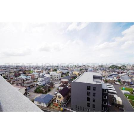 9階通路から、西方面