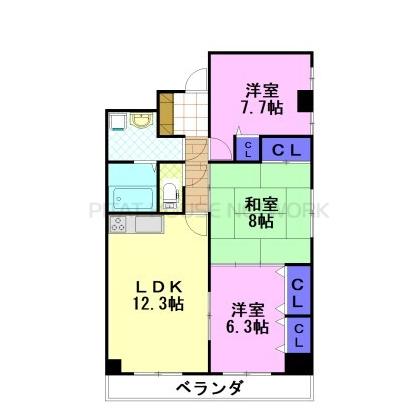 間取図(平面図)