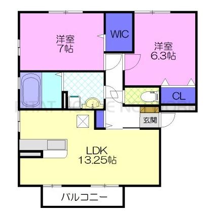 間取図(平面図)
