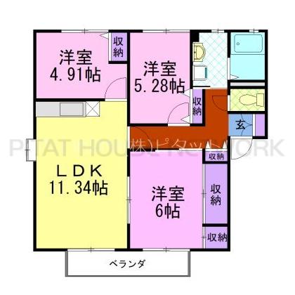 間取図(平面図)