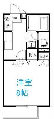 ローズマリー（0102） 間取り図画像