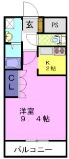 スズラン（207） 間取り図画像