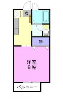 メイローズ（102） 間取り図画像