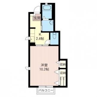 ハイツフォレストＭ（102） 間取り図画像
