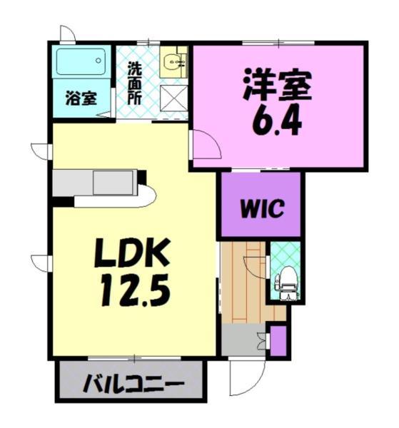 forest court（105） 間取り図画像