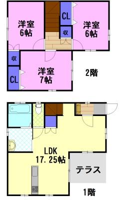  間取り図写真