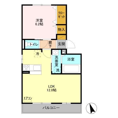 エクリプス（202） 間取り図画像
