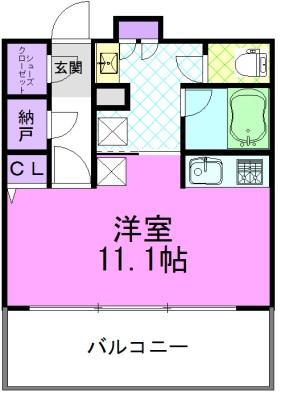 ザ・レジデンス宇都宮（704） 間取り図画像