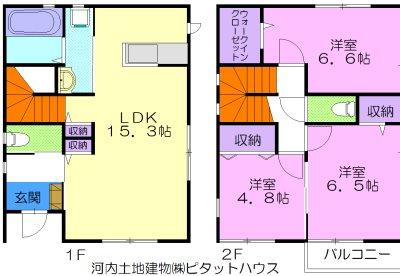  間取り図写真