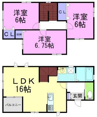  間取り図写真