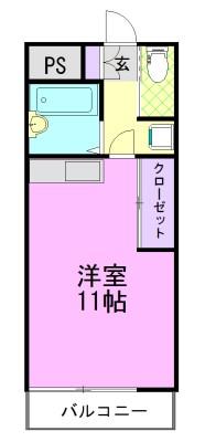 クレストステージ（402） 間取り図画像