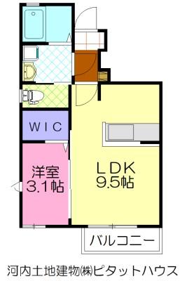 パルテール宮原（102） 間取り図画像