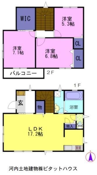  間取り図写真