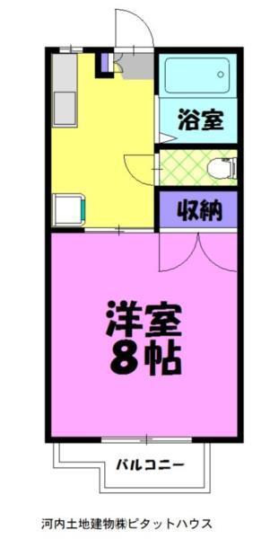シャンポール（202） 間取り図画像