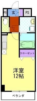 プラナス桜（502） 間取り図画像