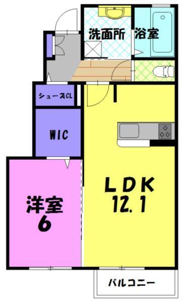 コートヤード C（103） 間取り図画像