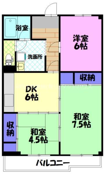 カーサ・エルドラード（204） 間取り図画像