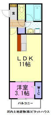 グランディールヒルズ（202） 間取り図画像