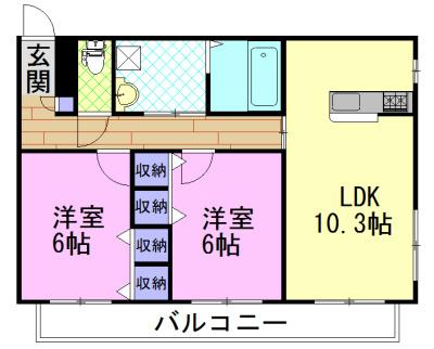 間取図(平面図)