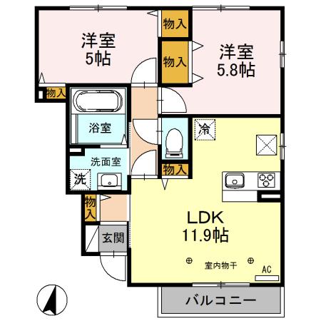 間取図(平面図)