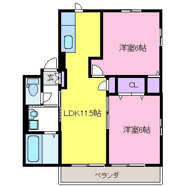 間取図(平面図)