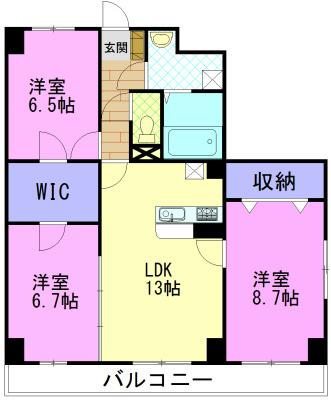 間取図(平面図)