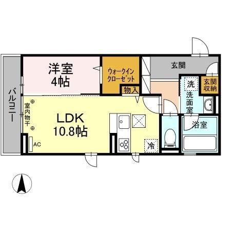 ルアナ（303） 間取り図画像