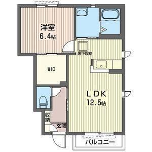 ラ・ボヌール B（101） 間取り図画像