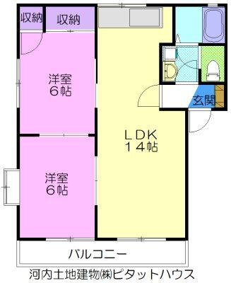 パークハイツ北原Ｅ