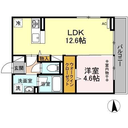 Bios（301） 間取り図画像