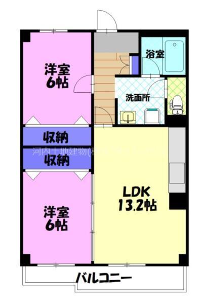 カーサ・エルドラード（304） 間取り図画像