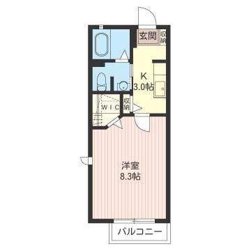 ボヌールシャトー A（205） 間取り図画像