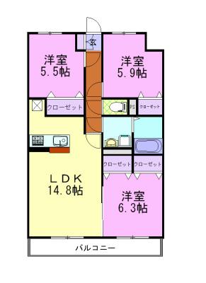 間取図(平面図)